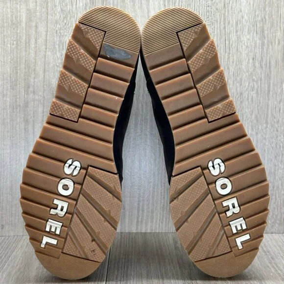 Sorel Boots Womens 7.5 Harlow Chelsea Ankle Waterproof Leather Brown NL3726-205 - Picture 11 of 12